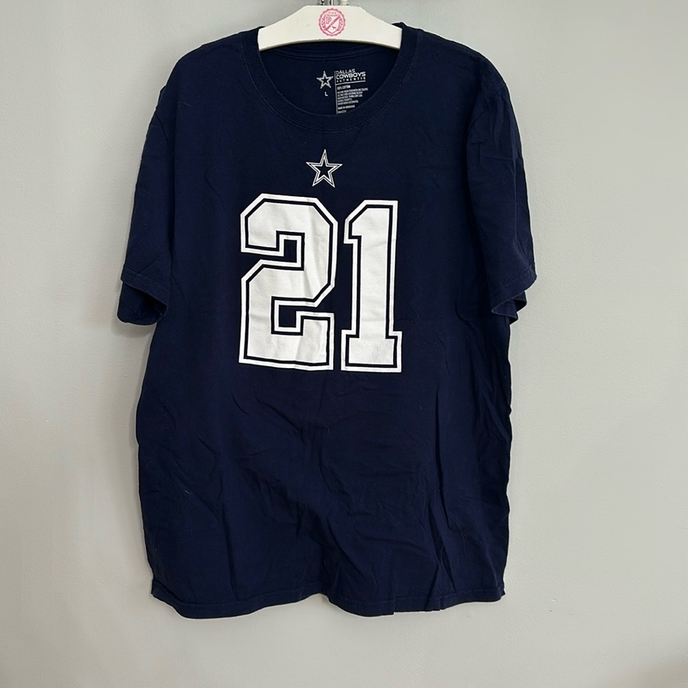 Dallas Cowboys Elliott jersey tshirt - Picture 2 of 5